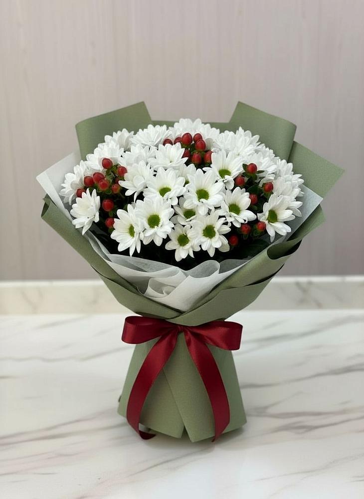 Букет цветов из: Хризантемы в Никитское