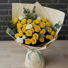 Букет цветов из:  Розы в Никитское