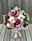 Букет цветов из: Альстромерии, Гвоздики, Розы и Хризантемы в Никитское