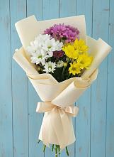 Букет цветов из:  Хризантемы в Никитское