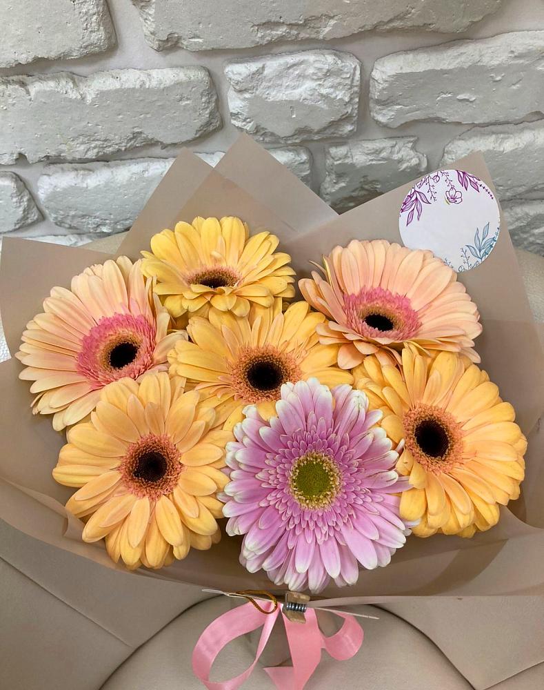 Букет цветов из: Герберы в Никитское