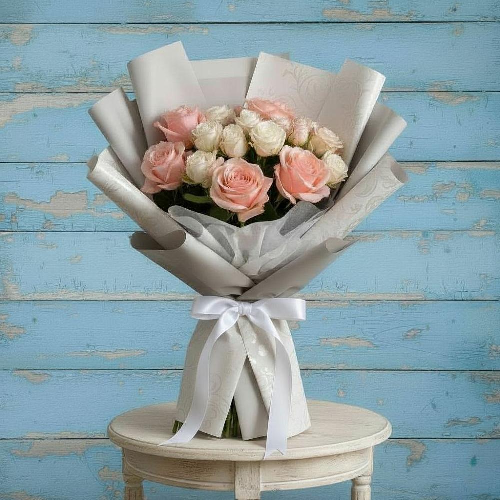 Букет цветов из: Розы в Никитское