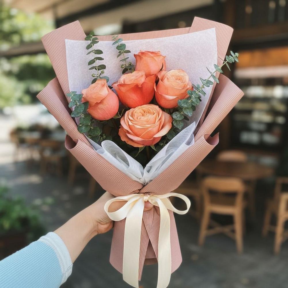 Букет цветов из: Розы в Никитское