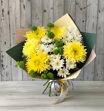 Букет цветов из:  Хризантемы в Никитское