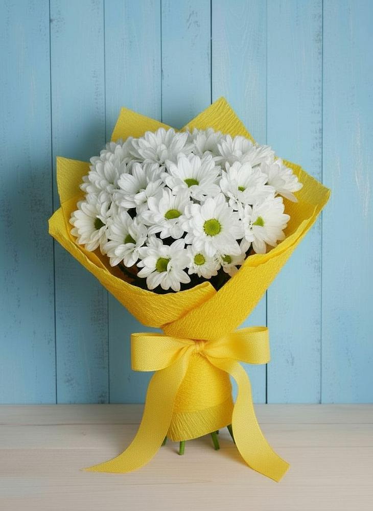 Букет цветов из: Хризантемы в Никитское