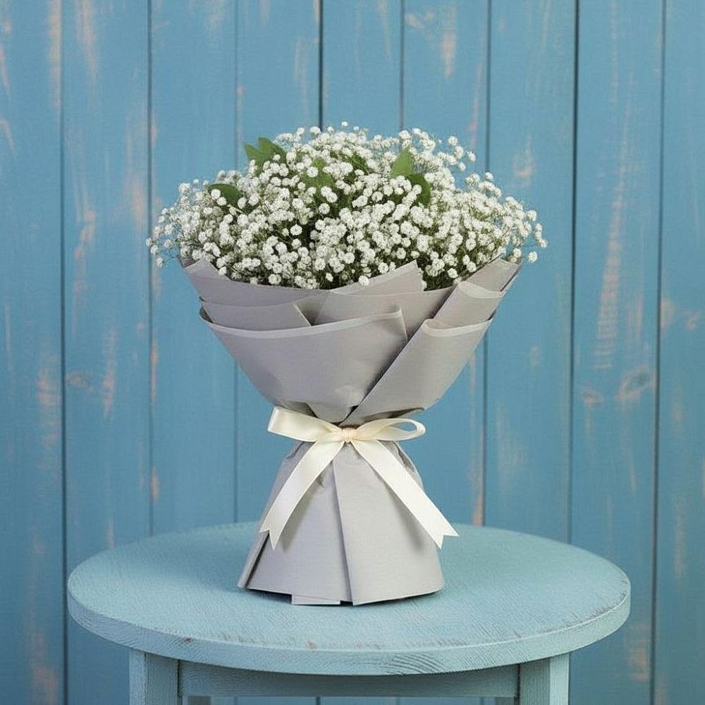 Букет цветов из: Гипсофила в Никитское