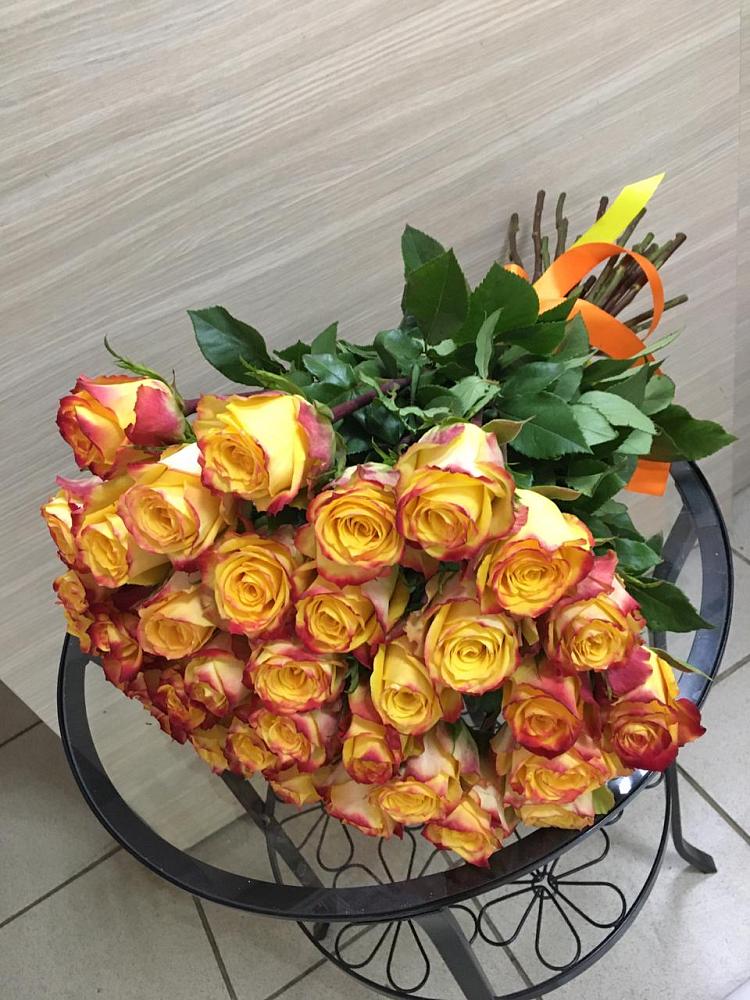 Букет Желтые розы в Никитское