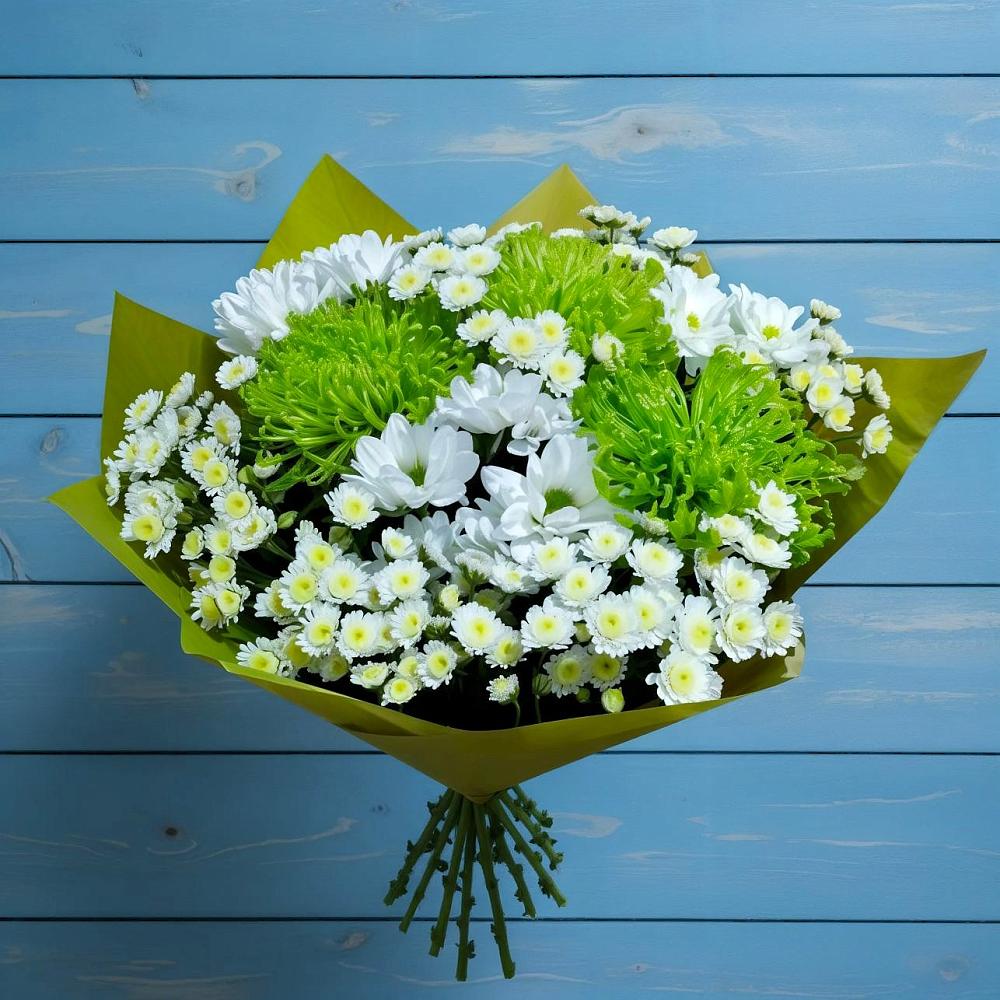Букет цветов из: Хризантемы в Никитское
