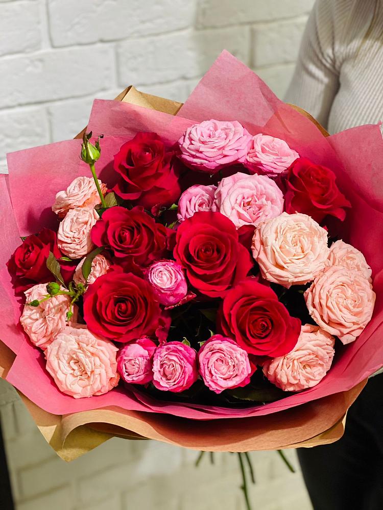 Букет цветов из: Розы в Никитское