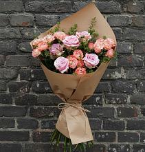 Букет цветов из:  Розы в Никитское