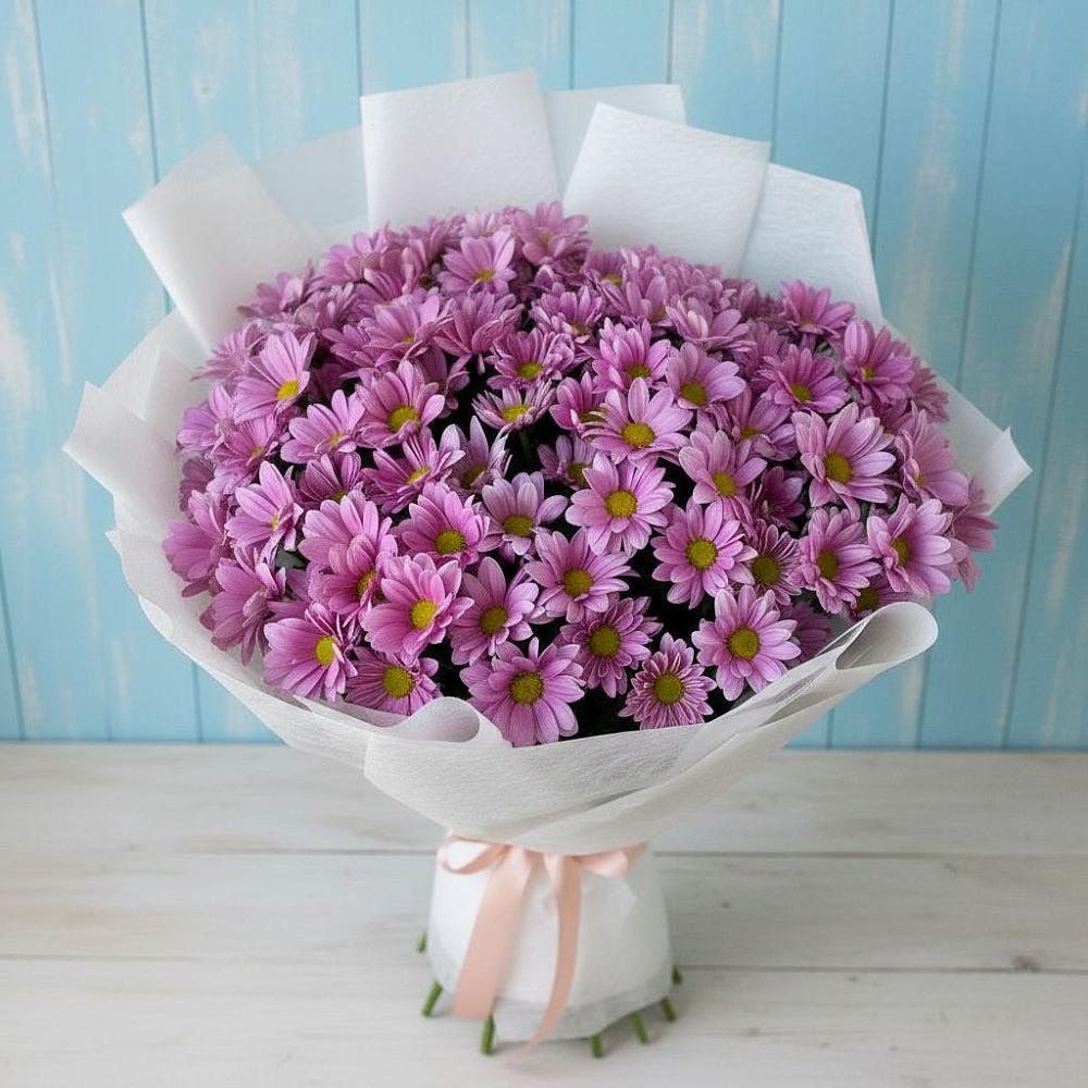 Букет цветов из: Хризантемы в Никитское