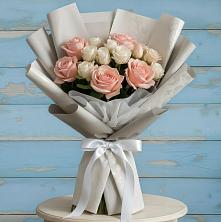 Букет цветов из:  Розы в Никитское