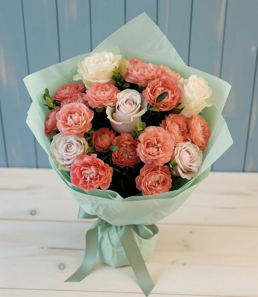 Букет цветов из: Розы в Никитское