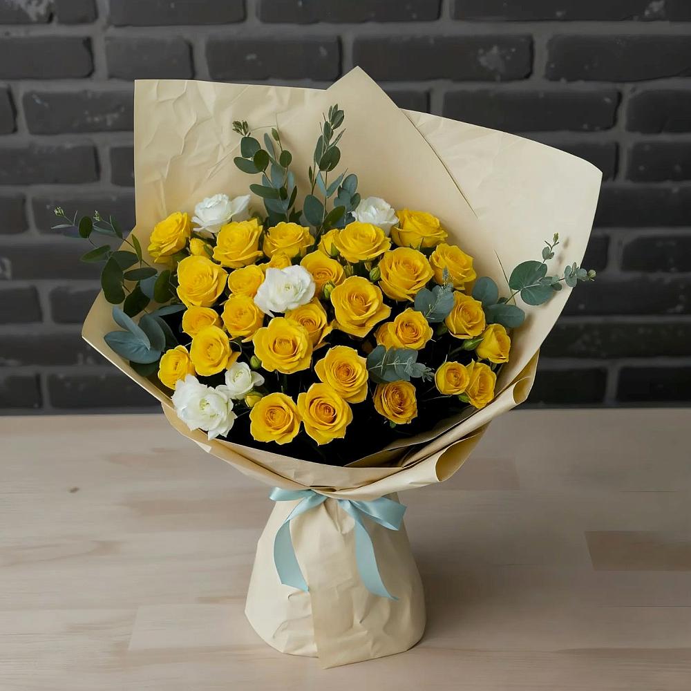 Букет цветов из: Розы в Никитское