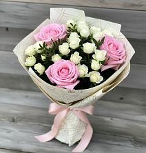 Букет цветов из:  Розы в Никитское