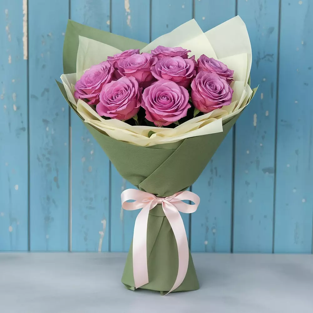 Букет Розы Фёрст Леди в Никитское