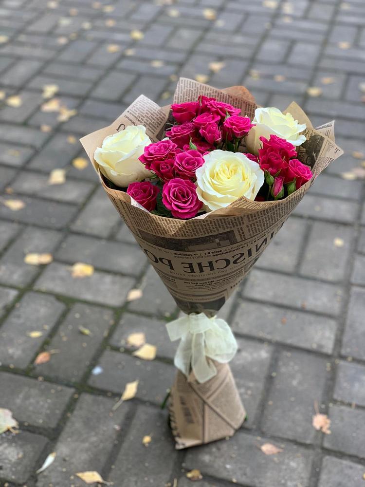 Букет цветов из: Розы в Никитское