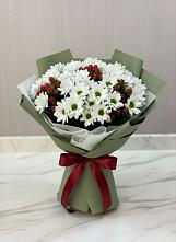 Букет цветов из:  Хризантемы #REPLACE_PRED# Никитское