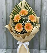 Букет цветов из:  Герберы в Никитское