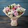 Букет цветов из: Хризантемы, Альстромерии и Розы в Никитское
